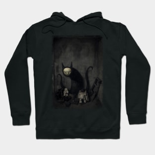 Gothic cat Hoodie